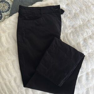 Black Velvet Pants